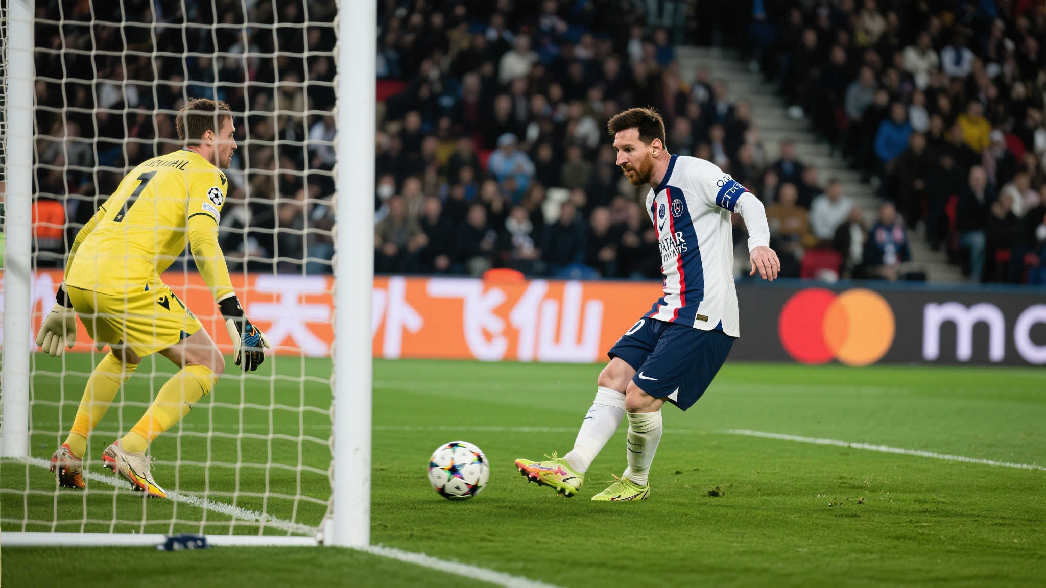 梅西绝杀任意球紧逼C罗,迈阿密2-获胜 梅西绝杀任意球紧逼C罗,迈阿密2-获胜